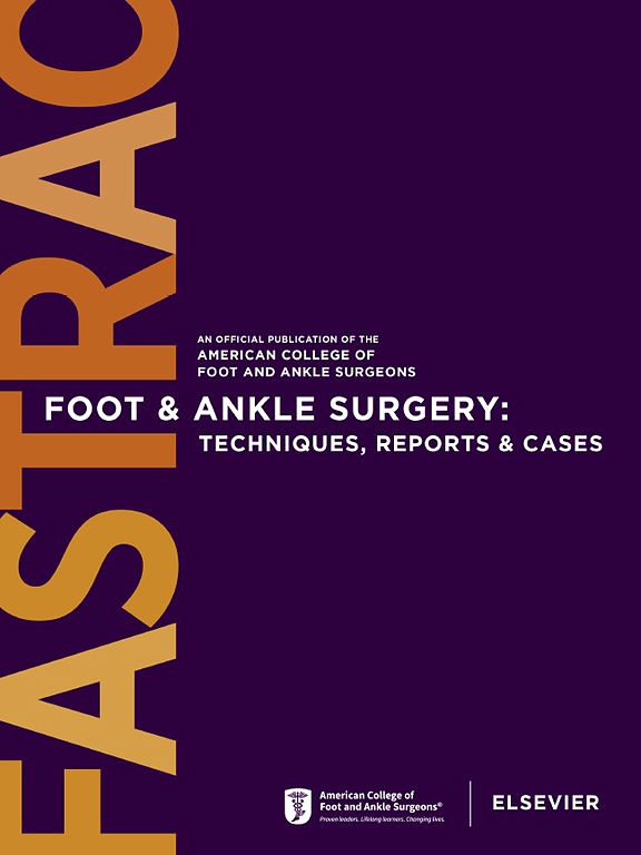 Go to journal home page - Foot & Ankle Surgery: Techniques, Reports & Cases